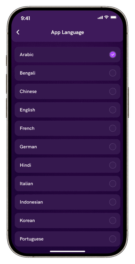 Multi-Language Support