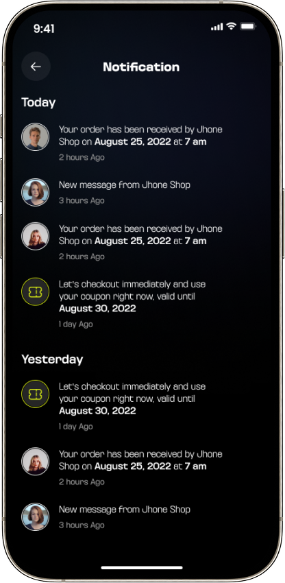 Notifications