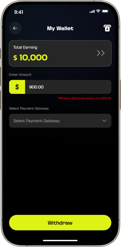 Seller Wallet