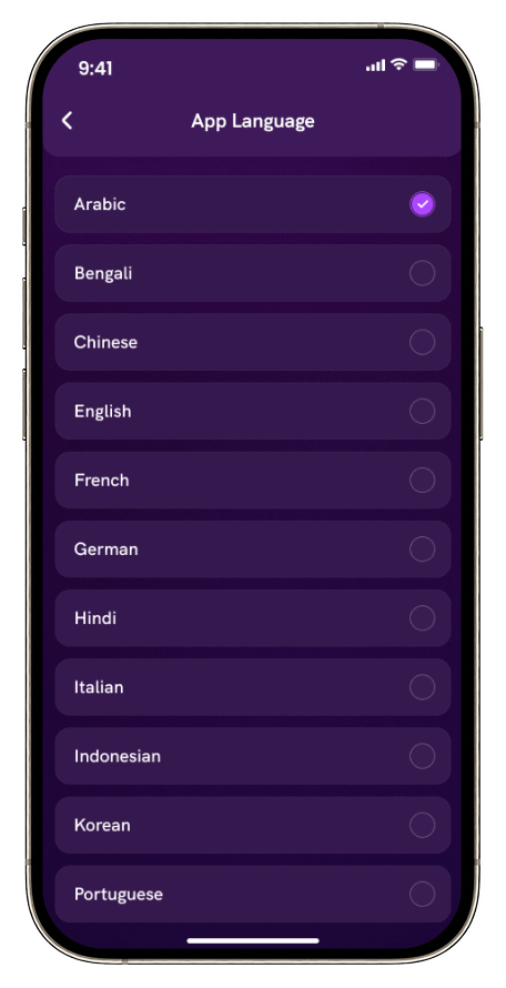 Multi-Language Support