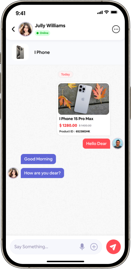 Listify chat conversation