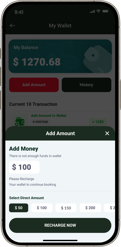 Multi Salon add amount