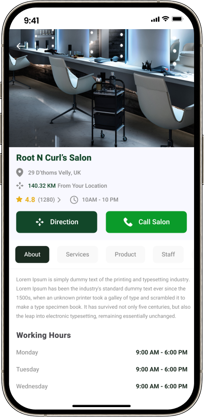 Multi Salon — salon details