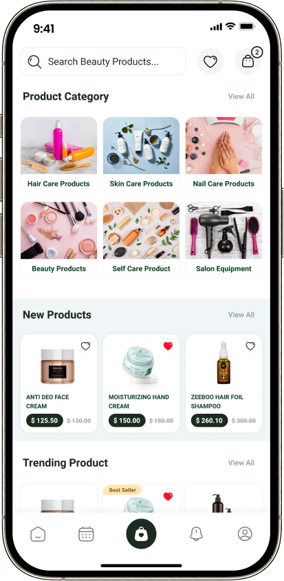 Multi Salon product shop