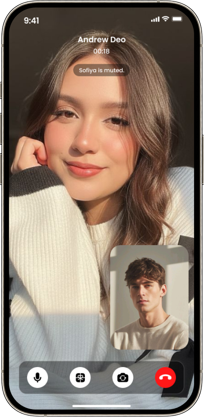 Video calling feature