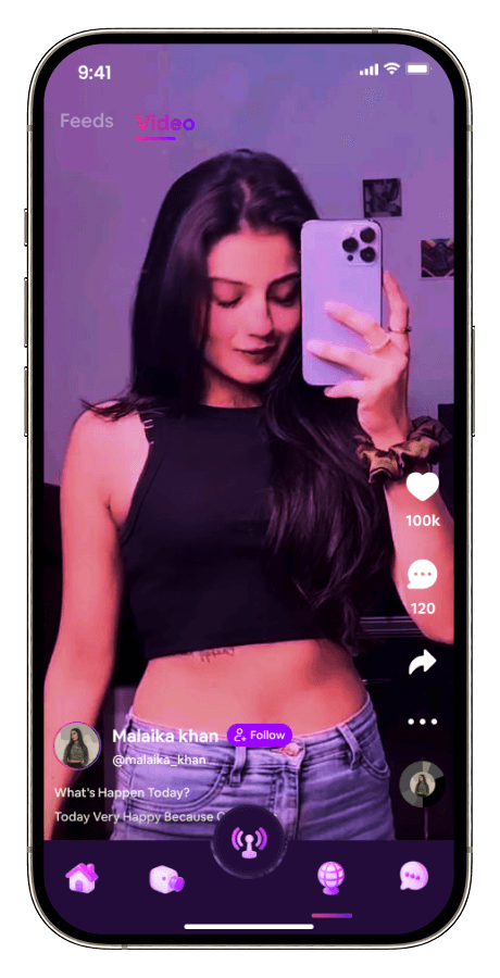 Short video player
