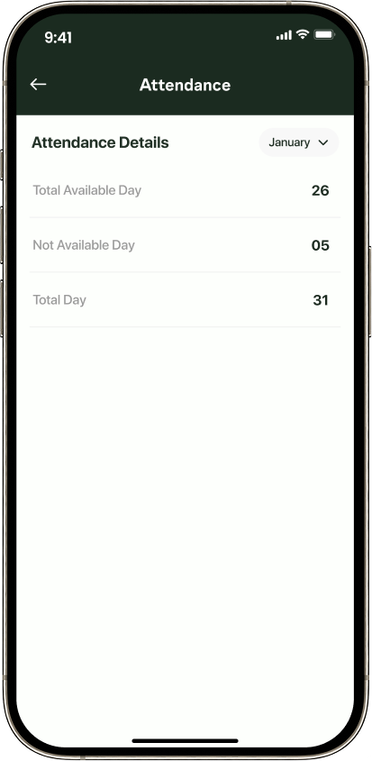 Salon Slot attendance tracking
