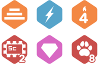 InCodes Lab achievement badges and seller ratings