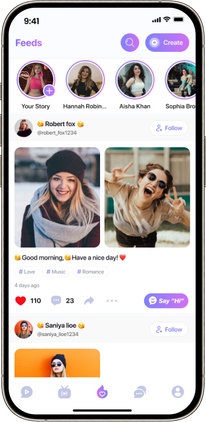 Social feed