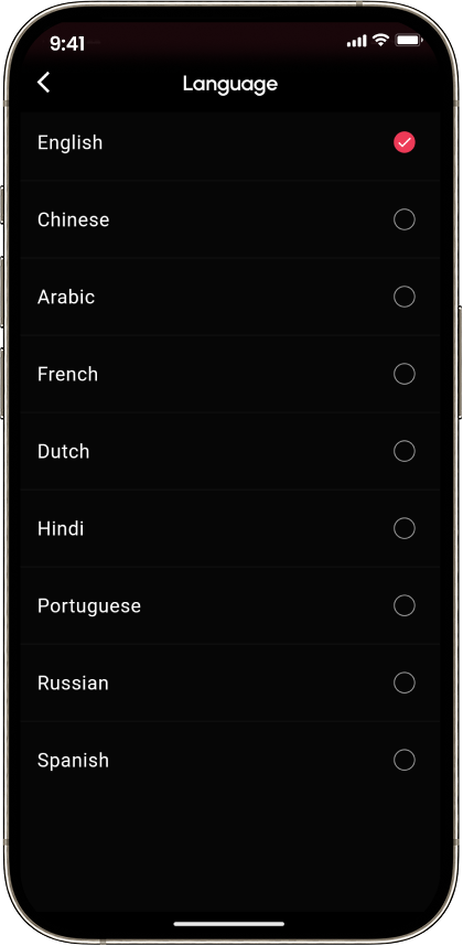 18+ Language Support