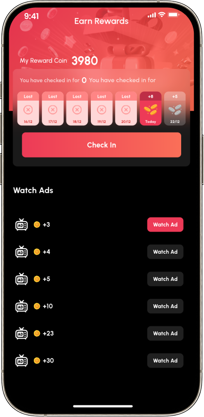 Coin Wallet & Rewards