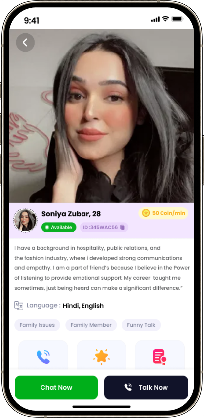 Talkin — expert profile detail