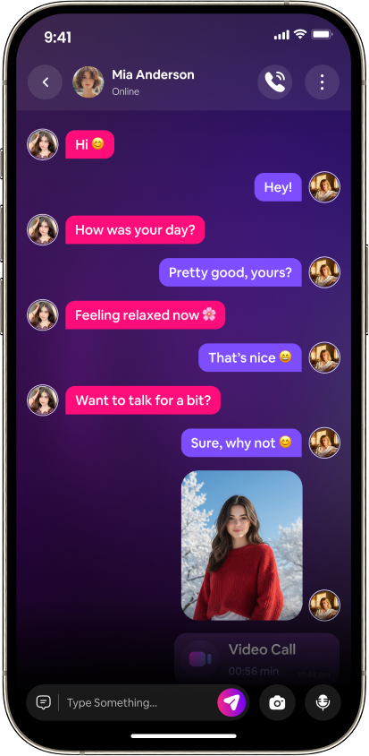 Chat conversation screen