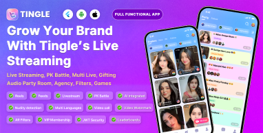 Live Streaming App Source Code for Android, iOS & Admin Panel