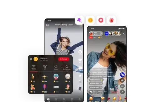 Live Streaming & Social