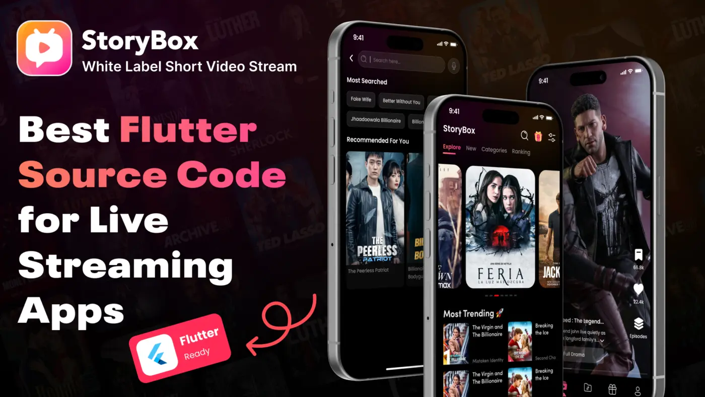 Best Flutter Source Code for Live Streaming Apps