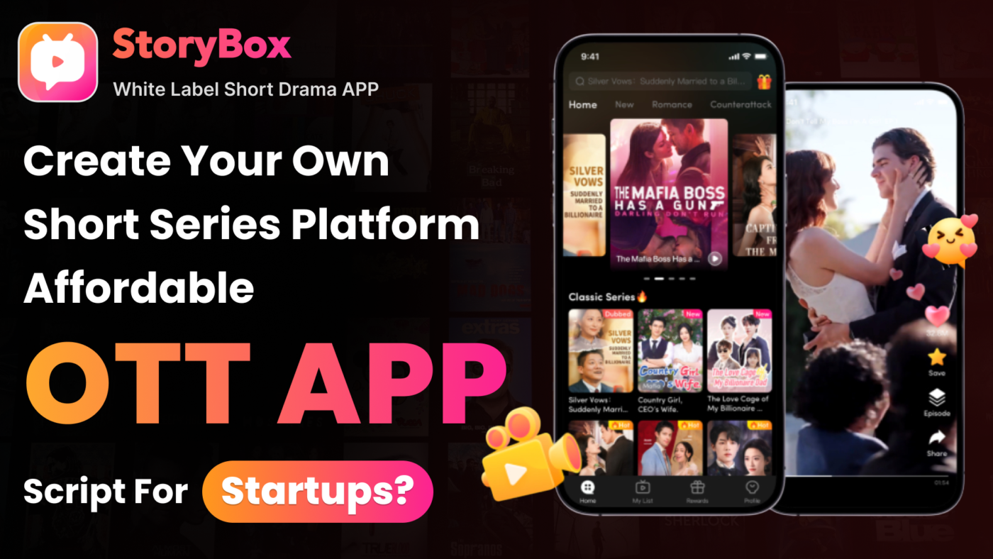 Create Your Own Short Series Platform: Affordable OTT App Script for Startups